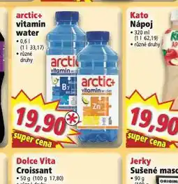 Norma Artic+ vitamin water nabídka