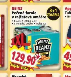 Norma Heinz pečené fazole v rajčatové omáčce nabídka