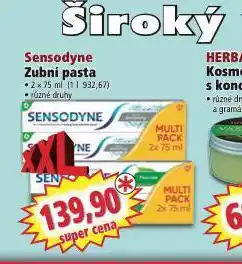 Norma Sensodyne zubní pasta nabídka