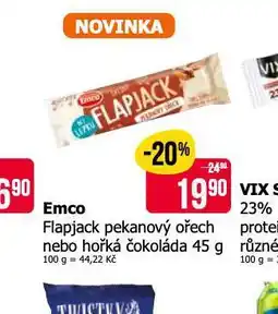 Teta Emco flapjack nabídka