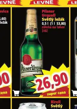 Norma Pivo pilsner urquell nabídka