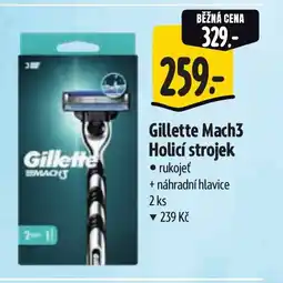 Albert Gillette Mach3 Holicí strojek nabídka