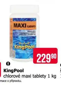 Teta Kingpool chlorové tablety maxi nabídka