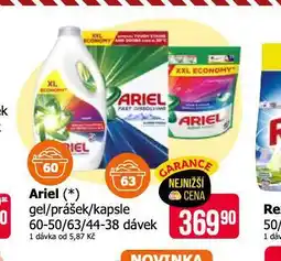 Teta Ariel prací prostředek nabídka