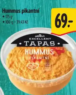 Albert Hummus pikantní nabídka