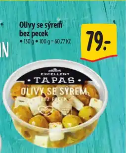 Albert Olivy se sýrem bez pecek nabídka