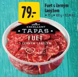 Albert Fuet s černým lanýžem nabídka