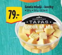 Albert Gouda mladá - kostky nabídka