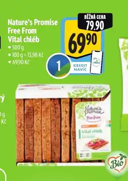 Albert Nature's Promise Free From Vital chléb nabídka