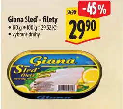 Albert Giana Sled-filety nabídka