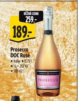 Albert Prosecco DOC Rosé nabídka