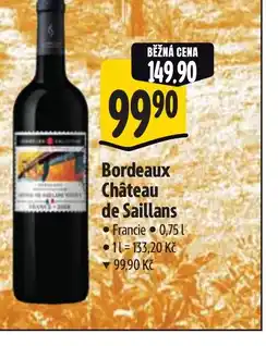Albert Bordeaux Château de Saillans nabídka
