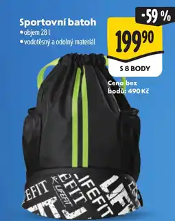 Albert Sportovní batoh • objem nabídka