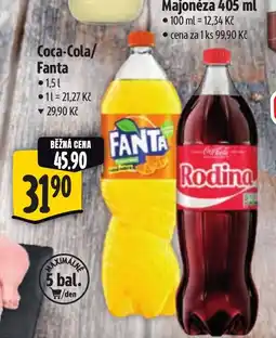 Albert Coca-Cola/ Fanta nabídka