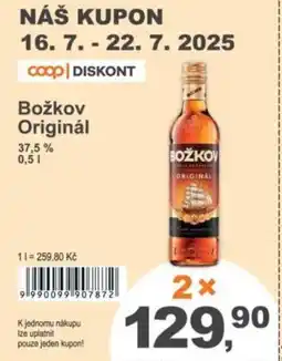 COOP DISKONT Božkov Originál nabídka