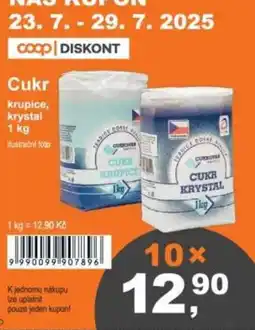 COOP DISKONT CUKR nabídka