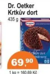 COOP DISKONT Dr. Oetker Krtkův dort nabídka