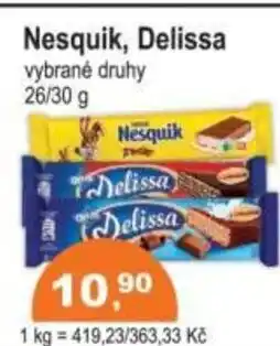 COOP DISKONT Nesquik Delissa nabídka