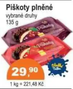 COOP DISKONT Piškoty nabídka