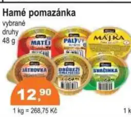 COOP DISKONT Hamé pomazánka nabídka