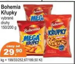 COOP DISKONT Bohemia Křupky nabídka