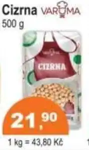 COOP DISKONT Cizrna VARMA Hrášek nabídka