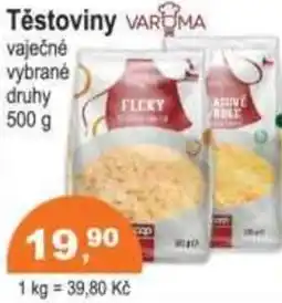 COOP DISKONT Těstoviny varumA nabídka