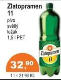COOP DISKONT Zlatopramen 11 nabídka