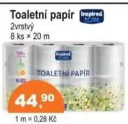 COOP DISKONT Toaletni papir nabídka