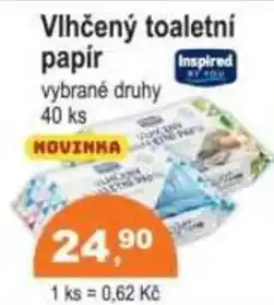 COOP DISKONT Vlhčený toaletní nabídka