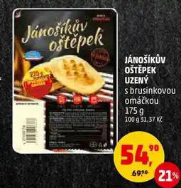 Penny Market JÁNOŠÍKŮV OŠTĚPEK UZENÝ s brusinkovou omáčkou, 175 g nabídka