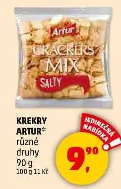 Penny Market KREKRY ARTUR různé druhy, 90 g nabídka