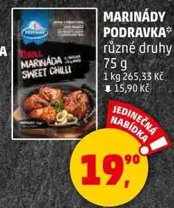Penny Market MARINÁDY PODRAVKA různé druhy, 75 g nabídka