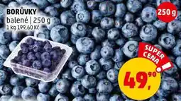 Penny Market BORŮVKY balené, 250 g nabídka