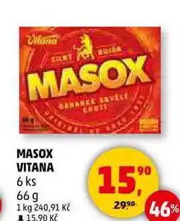 Penny Market MASOX VITANA, 6 ks, 66 g nabídka