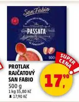 Penny Market PROTLAK RAJČATOVÝ SAN FABIO, 500 g nabídka