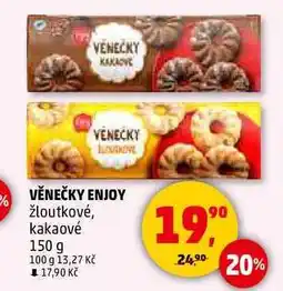 Penny Market VĚNEČKY ENJOY žloutkové, 150 g nabídka