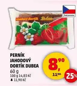Penny Market PERNÍK JAHODOVÝ DORTÍK DUBEA, 60 g nabídka
