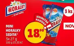 Penny Market MINI HORALKY SEDITA, 3x 27 g nabídka