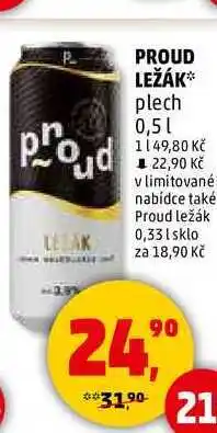 Penny Market PROUD LEŽÁK plech, 0,5 l nabídka