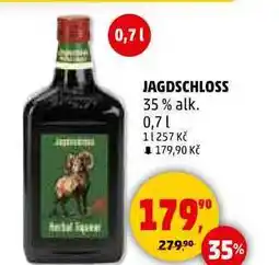 Penny Market JAGDSCHLOSS 35% alk., 0,7 l nabídka