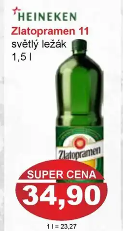 PLUS JIP Zlatopramen 11 světlý ležák nabídka