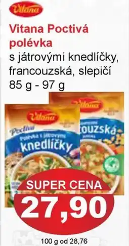 PLUS JIP Vitana Poctivá polévka nabídka