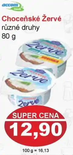 PLUS JIP Choceňské Žervé nabídka