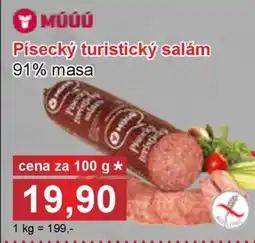 PLUS JIP Písecký turistický salám nabídka