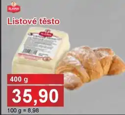 PLUS JIP Listové těsto nabídka