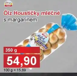 PLUS JIP Ölz Houstičky mléčné s margarínem nabídka