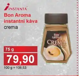 PLUS JIP Bon Aroma instantní káva crema nabídka