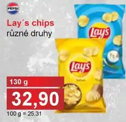 PLUS JIP Lay's chips nabídka