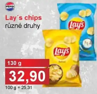 PLUS JIP Lay's chips nabídka